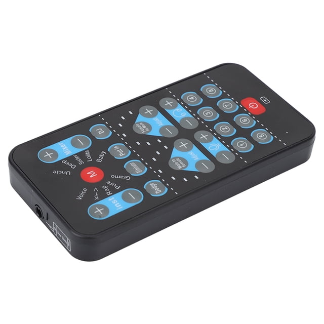 Voice Changer Device, Handheld Sound Changer Card Multi Languages Beautifying 8 Effects for Live Streaming