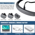 thumbnail image 5 of Rechargeable Neck Lamp USB Reading Led Lighting Adjustable Brightness Levels Protection Ideal for Reading at Night Knitted Repair Night Walk Office, 5 of 5