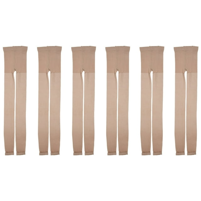 6X Nouveaux Bas Collants Ouverts aux Orteils Transparents Ultra-Minces Bas Collants Nude