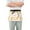 Cute Duck Flower Sun, variant on Cute Sheep Head Server Apron with 3 Pockets Waterproof Waitress Waist Short Apron for Man Woman 12 Inches