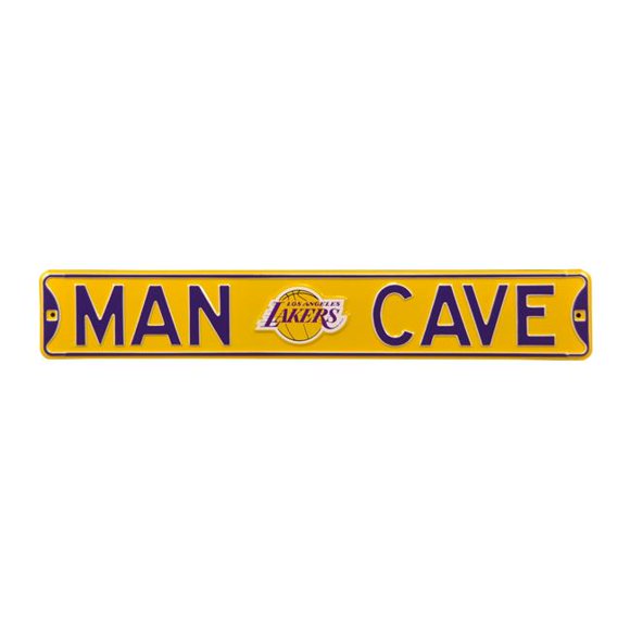 Authentic Street Signs 38057 Los Angeles Lakers Panneau de Rue Man Cave
