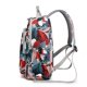 thumbnail image 4 of Mochila para mujer Mochila de nailon con diseño floral de gran capacidad para mujer Mochila informal para estudiantes de secundaria, 4 of 6