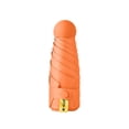 thumbnail image 1 of Wosthever Paraguas lluvioso Mini sombrilla Protección solar Suministros para exteriores Diseño plegable Ligero Atractivo Pequeño Naranja Type3 NO3, 1 of 6