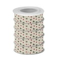 thumbnail image 2 of 5 Rolls Christmas Ribbon 1.5 inch Wide Decorative Ribbon for Gift Wrapping and Holiday Decorations Ribbons and Hearts Pattern, 2 of 7