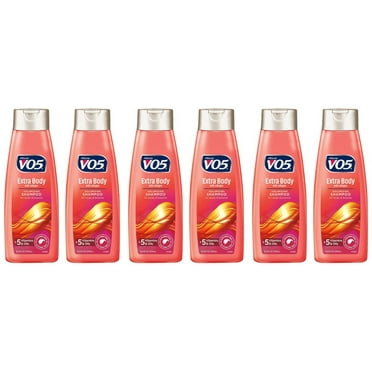 6 PACKS : Alberto VO5 Extra Body Volumizing Shampoo Unisex, 12.5 Ounce