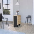 thumbnail image 2 of FM FURNITURE Kailua Folding Dining Table Engineered Wood Multicolor, 2 of 7