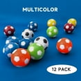 thumbnail image 4 of GSE Games & Sports Expert 12-Pack 36mm(1.42") Regulation Size Plastic Tabletop Soccer Balls. Table Soccer Foosballs, Replacement Balls for Soccer Game, Foosball Table Accessories (Multi Color), 4 of 8