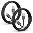 thumbnail image 1 of Cable USB FOXSEA 2 unidades USB‑A a USB‑C 0,9 m Carga rápida, 1 of 7