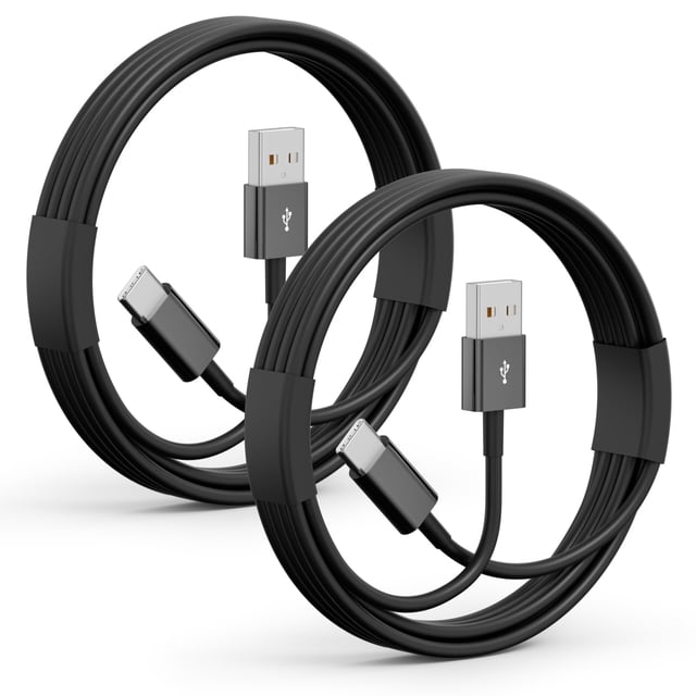Cable USB FOXSEA 2 unidades USB‑A a USB‑C 0,9 m Carga rápida