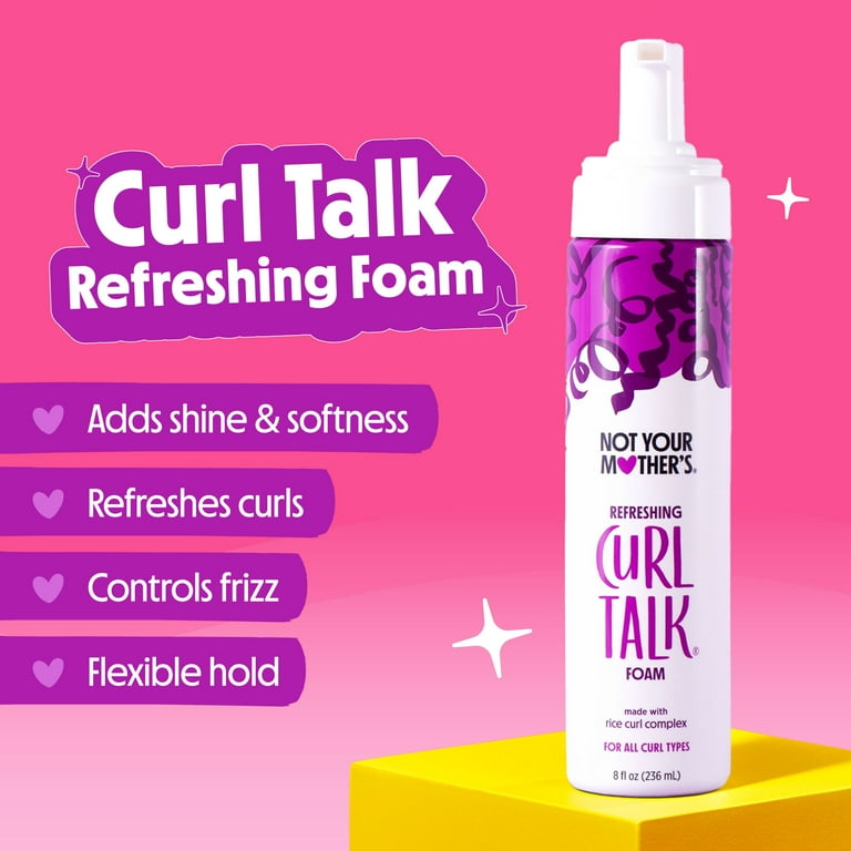Not Your Mother's Curl Talk Refreshing Curl Foam, 8 fl oz