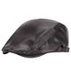 thumbnail image 2 of Boina informal de cuero sólido para hombre, estilo antiguo, combina con todo, ideal para parejas, de rayón., 2 of 4