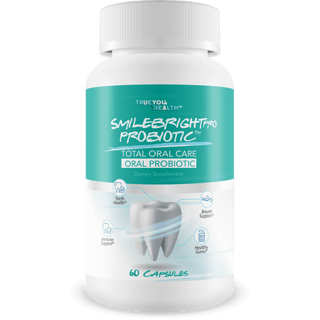 Smile Bright Pro - Our Best Total Oral Care Oral Probiotic - Oral Probiotics for Mouth Bad Breath - Gum Health Probiotics for Teeth Probiotic - Oral Probiotics for Dry Mouth Oral Health Probiotics
