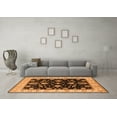 thumbnail image 3 of Ahgly Company Indoor Rectangle Oriental Orange Traditional Area Rugs, 5' x 8', 3 of 4