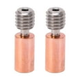 thumbnail image 2 of Extrusor de enformora 3d bimetal, 2 piezas tubo de calor de infarto ti tubo de goga de combaje de aleación, 2 of 7