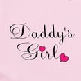 thumbnail image 2 of CafePress - Daddys Girl Pink Hearts Body Suit - Baby Light Bodysuit, Size Newborn - 24 Months, 2 of 4