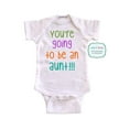 thumbnail image 4 of You're going to be an aunt!!! wallsparks cute & funny - baby one piece bodysuit Surprise baby birth pregnancy announcement - Baby Shower Gift - White Newborn Size (0-3 Mos), 4 of 4