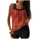 thumbnail image 1 of Traje de Baño de Dos Piezas para Mujeres Traje de Baño Conservador con Correa de Espalda Y Control Del Vientre, Conjuntos Cortos de Playa para Mujeres, 1 of 5