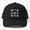 Black, variant on Coquette Clover Aesthetic Baseball Hat, Lucky Spring Bow Graphic Design, Classic Everyday Cap