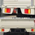 thumbnail image 3 of 2-piece square LED truck trailer stop turn tail brake light waterproof 8-LED-, 3 of 3