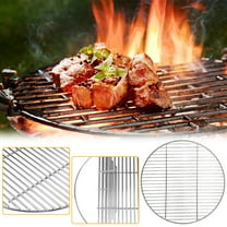 SNGMN Stainless Steel Barbecue Grill Mesh, 21/24/30 Inch Heavy-Duty Cooking Grate, Rust-Resistant Durable BBQ Wire Mesh for High Temperature and Easy Cleaning