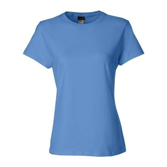 Hanes Sl04 Ladies' 4.5 Oz. 100 Ringspun Cotton Nano-T T-Shirt