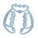 thumbnail image 2 of Rodillo de masaje relajante muscular de 24 ruedas para fascia, equipo para deportes de interior azul, 2 of 8