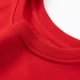 thumbnail image 3 of Gibobby Sudaderas de moda Sudaderas sin estampado de árbol de Navidad para mujer con diseño de manga larga y hombros (Rojo, L), 3 of 5