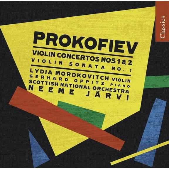 Lydia Mordkovitch - Violin Concertos Nos 1 & 2 / Violin Sonata No 1 - Music & Performance - CD