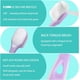 thumbnail image 2 of Juego de 8 cepillos de dientes NQ ultra suave 1 a 6 años Con limpiador de lengua, 2 of 4