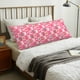 thumbnail image 4 of Fotbe Pink Christmas Cheer Funda para Almohada Corporal con Diseño, Funda de Microfibra Ultrasuave de 20x54 Pulgadas, Ropa de Cama Elegante, 4 of 7