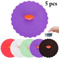 thumbnail image 1 of 5PCS Can Cover Creative Universal Silicone Can Lid Food Can Cover for Dog Cat, 1 of 10
