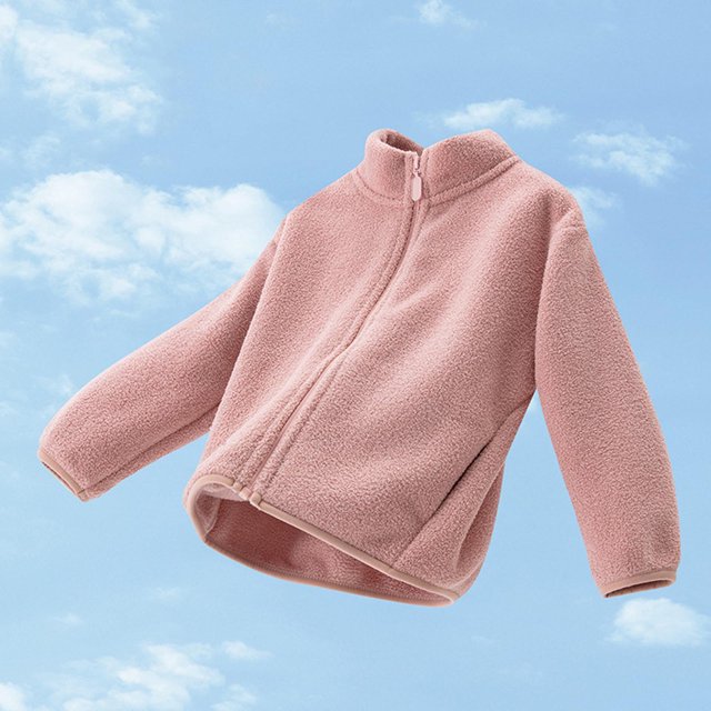 Cowsor Toddler Fleece Jacket Kids Lightweight Outerwear Boys Girls Long Sleeve Fall Spring Coa