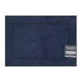 Better Homes & Gardens Bath Rug Cotton Reversible Washable, 17" x 24", Blue Admiral