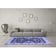 thumbnail image 3 of Ahgly Company Indoor Rectangle Oriental Blue Traditional Area Rugs, 8' x 10', 3 of 4