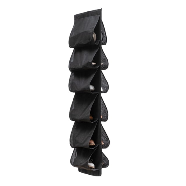 Organizadores de Armario Y Almacenamiento un Estante para Zapatos de Armario con 12 Bolsillos Grandes, Utilizado para Almacenar Zapatos Y Ropa de Hombres, Y También Se Puede Usar Como un Estante para