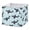 Cutie Orcas Vectro Pattern, variant on Fabric Storage Bins Foldable Cube For Home Organization Baskets Cutie Orcas Vectro Pattern