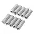 thumbnail image 3 of LAFGUR 10pcs Thread Nut, Hex Nut, Office Appliance For Home, 3 of 8