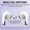 White, variant on AZXY Wireless Earbuds Noise Cancelling,Bluetooth Ear Buds Clearance,Earbud & In Ear Headphones with Mic and Charging Case,Comfortable True Wireless Ear Buds for Sleeping Travel Back To School Gifts