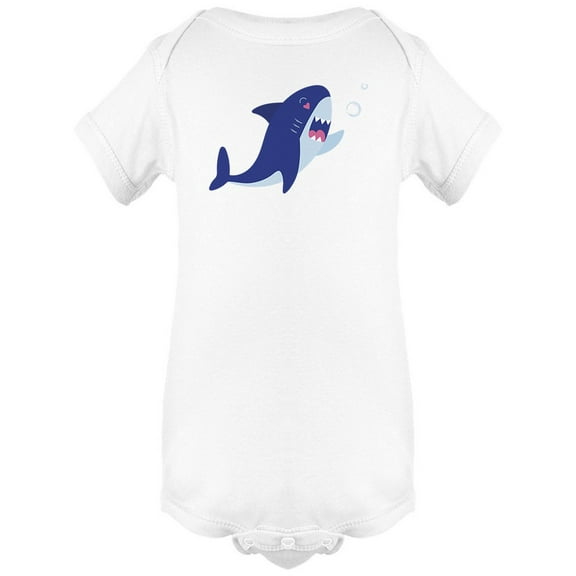 Toothy Shark Bodysuit Infant -Image by Shutterstock, Newborn