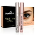 thumbnail image 1 of Herbishh Eyelash & Eyebrow Enhancing Serum – Ideal for Fuller Lashes & Brows, Safe for Lash Extensions, Fragrance-Free, Travel-Friendly Duo, 0.135 fl. oz Each, 1 of 5