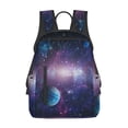 thumbnail image 1 of Fotbe Planets Stars And Galaxies1 Mochila Ligera para Hombres y Mujeres - Duradera y Resistente al Agua, Ideal para Escuela, Trabajo, Viajes y Uso Diario, 1 of 7
