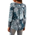 thumbnail image 3 of a.Jesdani Women's Plus Size Tunic Tops Long Sleeve V Neck Casual Blouses m-4x, 3 of 7