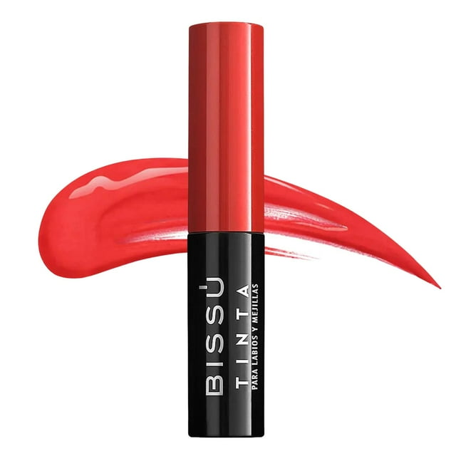 Tinta para Labios y Mejillas Mate Original varios Tonos Bissu rojo 8.0
