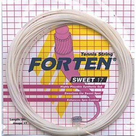 Forten Sweet Syn Gut 17G Tennis String (Best Natural Gut Strings)