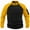 Yellow, variant on Admvng Mens Hoodies Casual Patchwork Pullover Long Sleeve Stand Collar Zipper Blouse, Size S-4XL