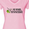thumbnail image 4 of Inktastic Memphis, Tennessee- Mockingbird Women's V-Neck T-Shirt, 4 of 5