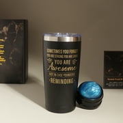 Gift for Men, Self-Care Package, Get Well Gift Basket for Sick Friends, Thinking of You Feel Better Birthday Gifts Box for Men, Dad, Brother w/Tumbler
