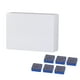thumbnail image 1 of 6pcs Mini tablero de mensajes borrable borrable del tablero del plan del tablero del tablero blanco del escritorio con 6pcs borrador de Whiteboard, 1 of 5