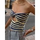 thumbnail image 2 of Forefair 2021 Top corto de punto sin tirantes para mujer ahueca hacia fuera el verano otoño sin mangas espalda descubierta Sexy Y2k camisetas sin mangas Vintage moda Tan Jianjun  unisex, 2 of 2