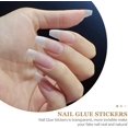 thumbnail image 2 of 40 Sheets Double- Adhesive Fake Nails Sticky Nails Tips Fake Nail Glue Sticker Side Nail Glue, 2 of 5